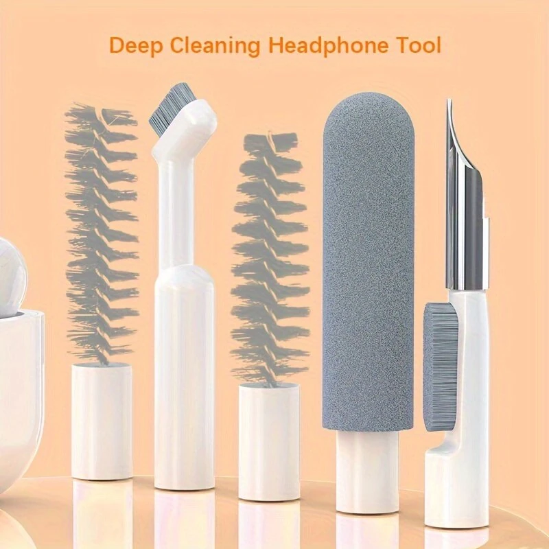 (image for) 32 In 1 Cleaning Brush Set Multi-function Keyboard Earplugs PC Laptop Phone Headset Camera Cleaner Cleaning Brush Kit