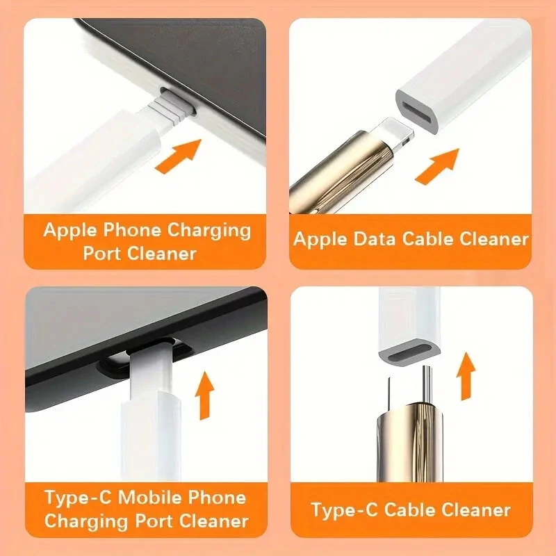 (image for) 32 In 1 Cleaning Brush Set Multi-function Keyboard Earplugs PC Laptop Phone Headset Camera Cleaner Cleaning Brush Kit