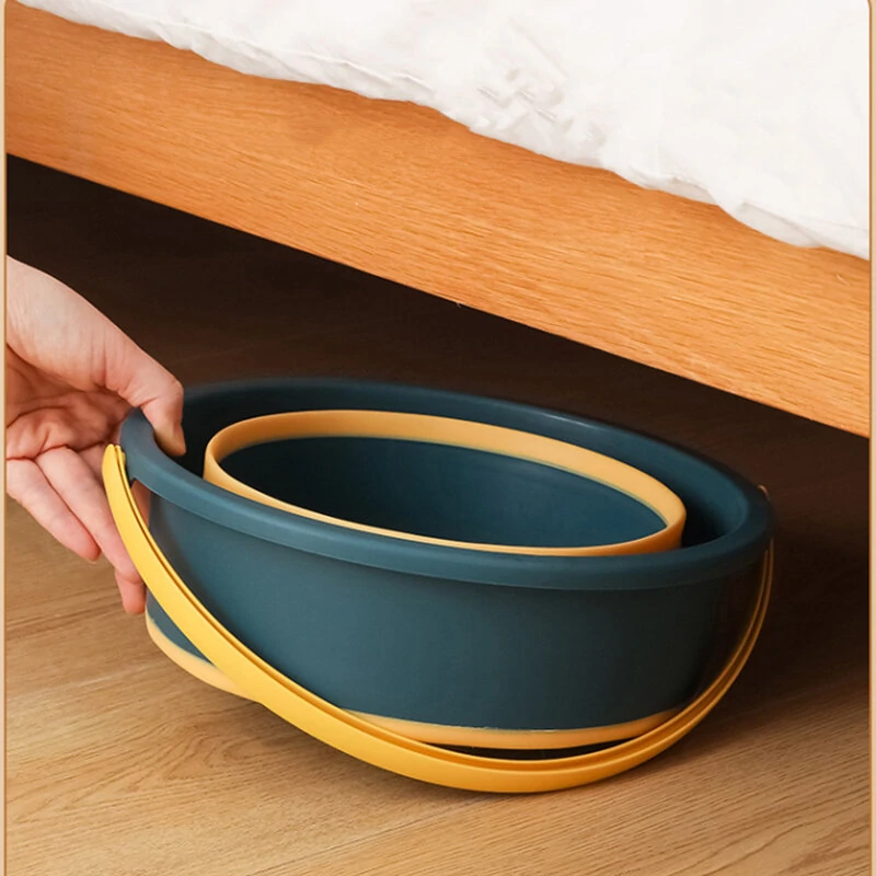 (image for) Space Saving Collapsible Bucket Foldable Portable Small Plastic Water Supplies for Outdoor Garden Camping Fishing Car Wash